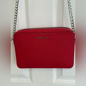 Michael Kors Scarlet Crossbody Bag with Chain Strap